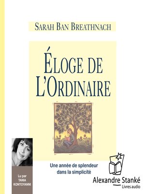 cover image of Éloge de l'ordinaire